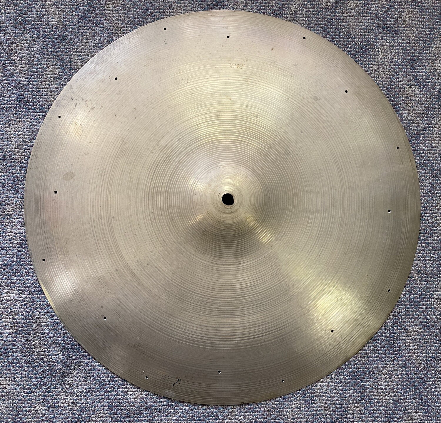 18" 60s Zilco Crash