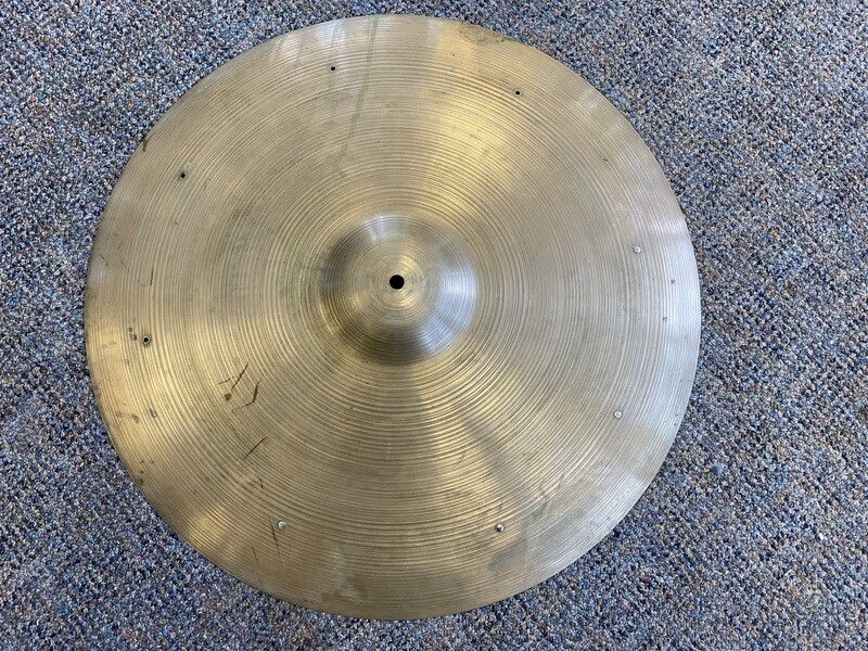 22" 60's Zildjian A Ride w/Rivets