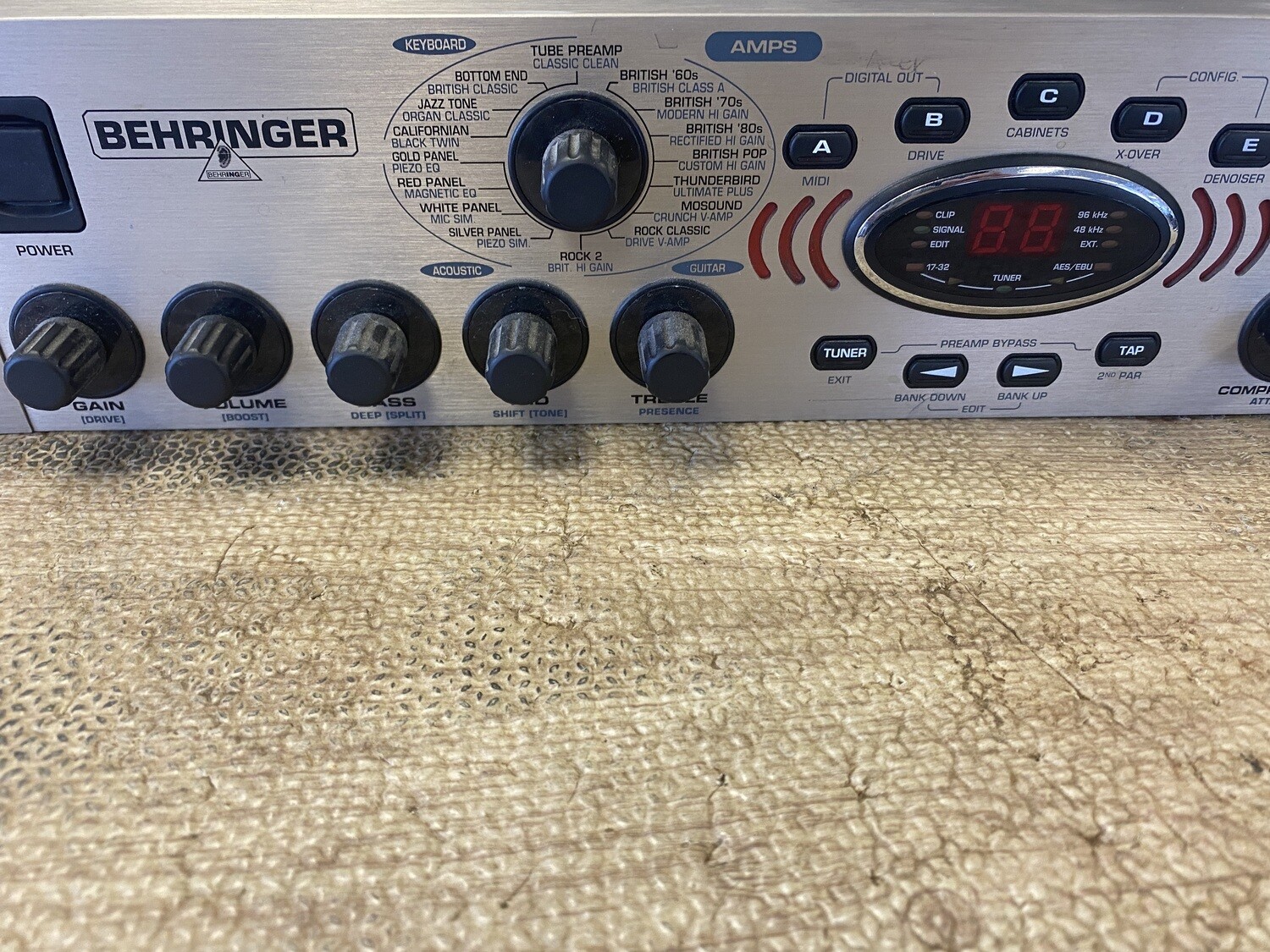 廃盤品 中古 BEHRINGER BASS V-AMP PRO ベリンガー 廃盤品 中古 BEHRINGER BASS V-AMP PRO ベリンガー