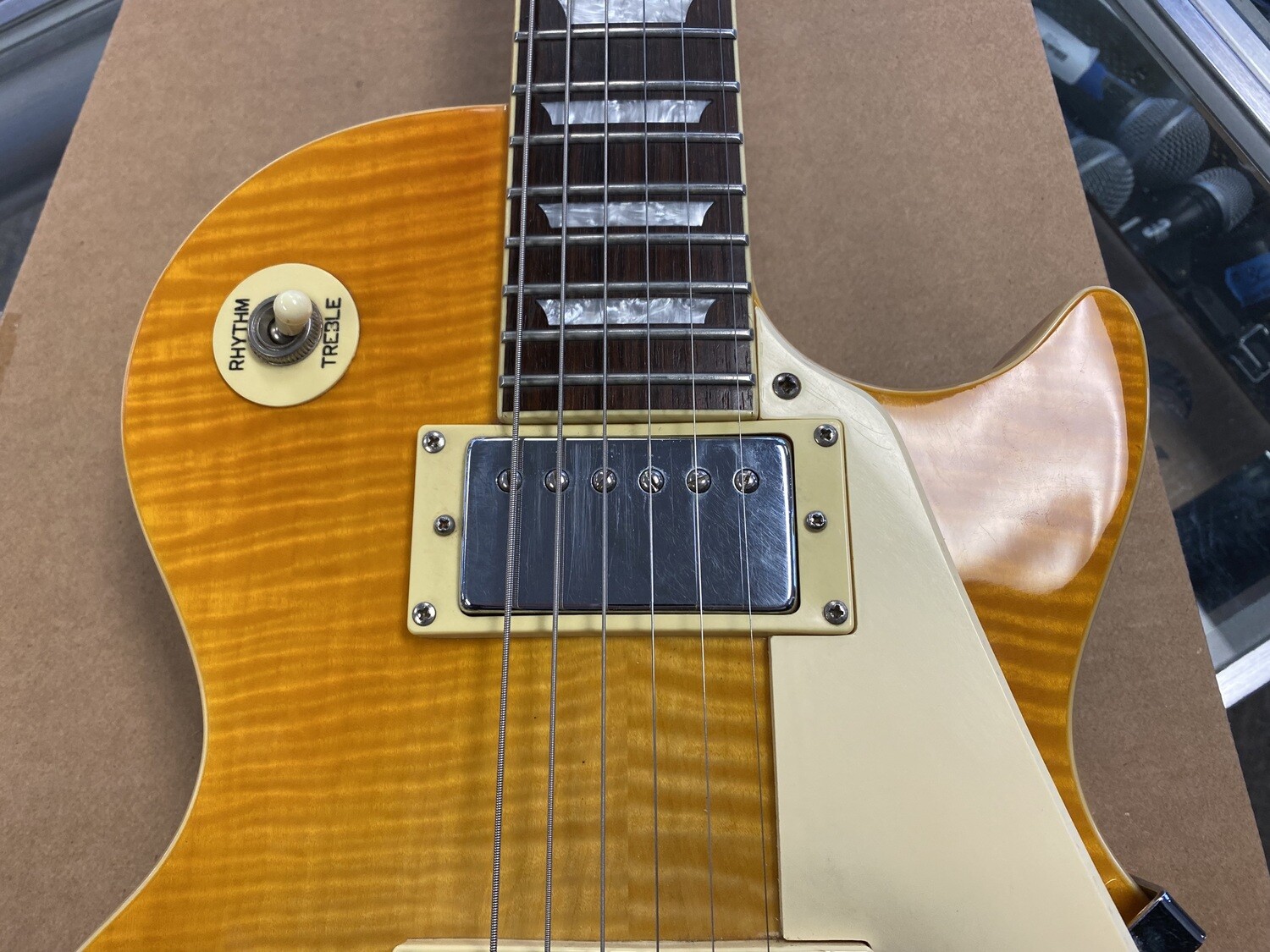 2003 Epiphone Les Paul Amber Burst
