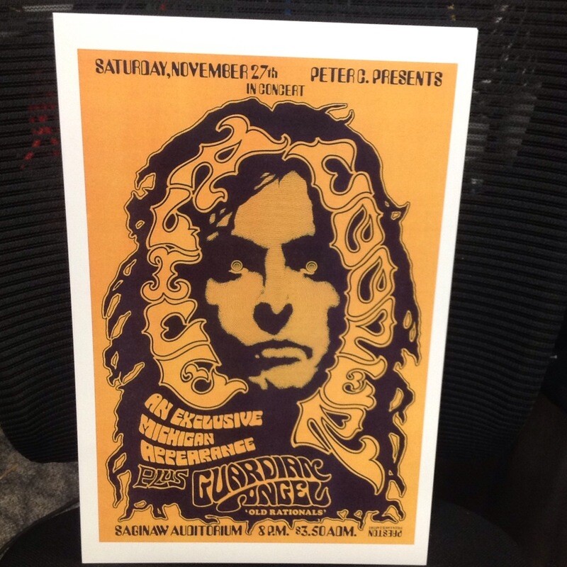 Dennis Preston Alice Cooper Poster