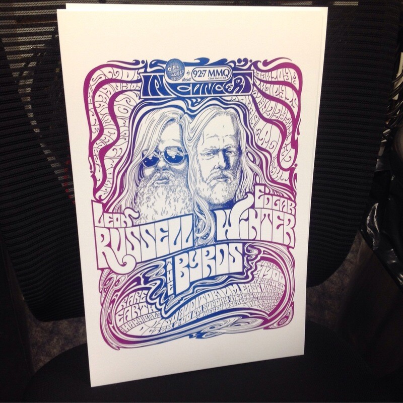Dennis Preston Leon Russell Poster