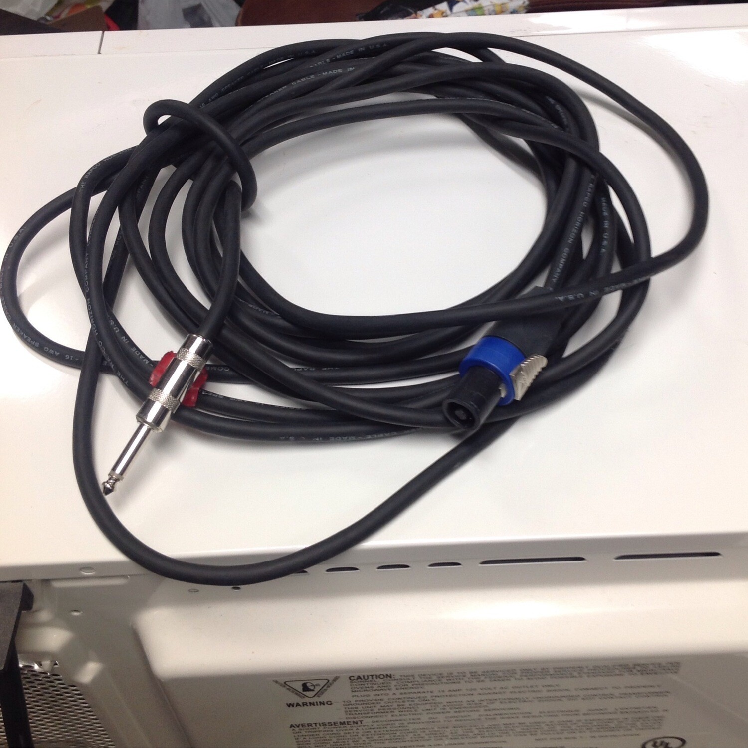 1/4" To Speakon 25ft