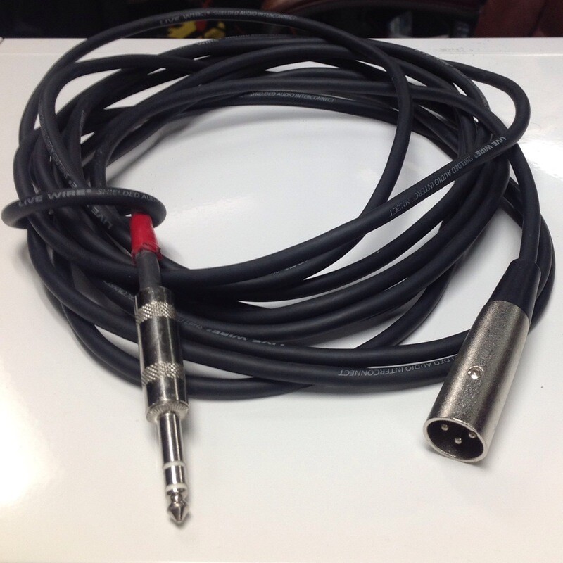 XLR To Male To 1/4"