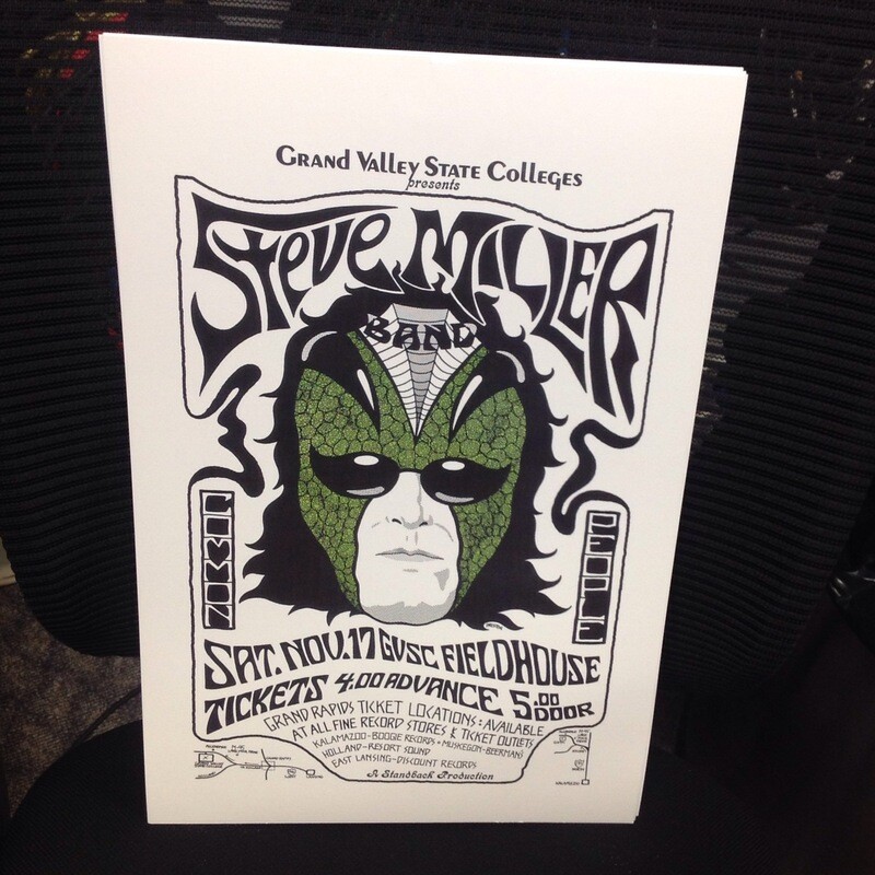 Dennis Preston Steve Miller Poster
