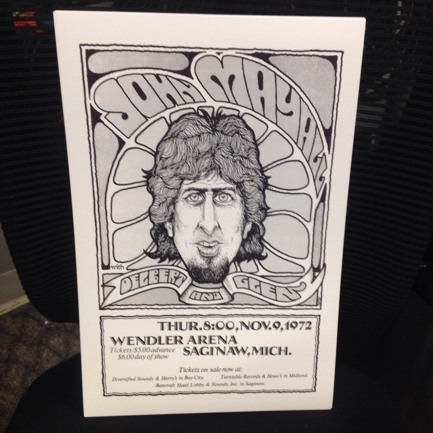 Dennis Preston John Mayall Poster