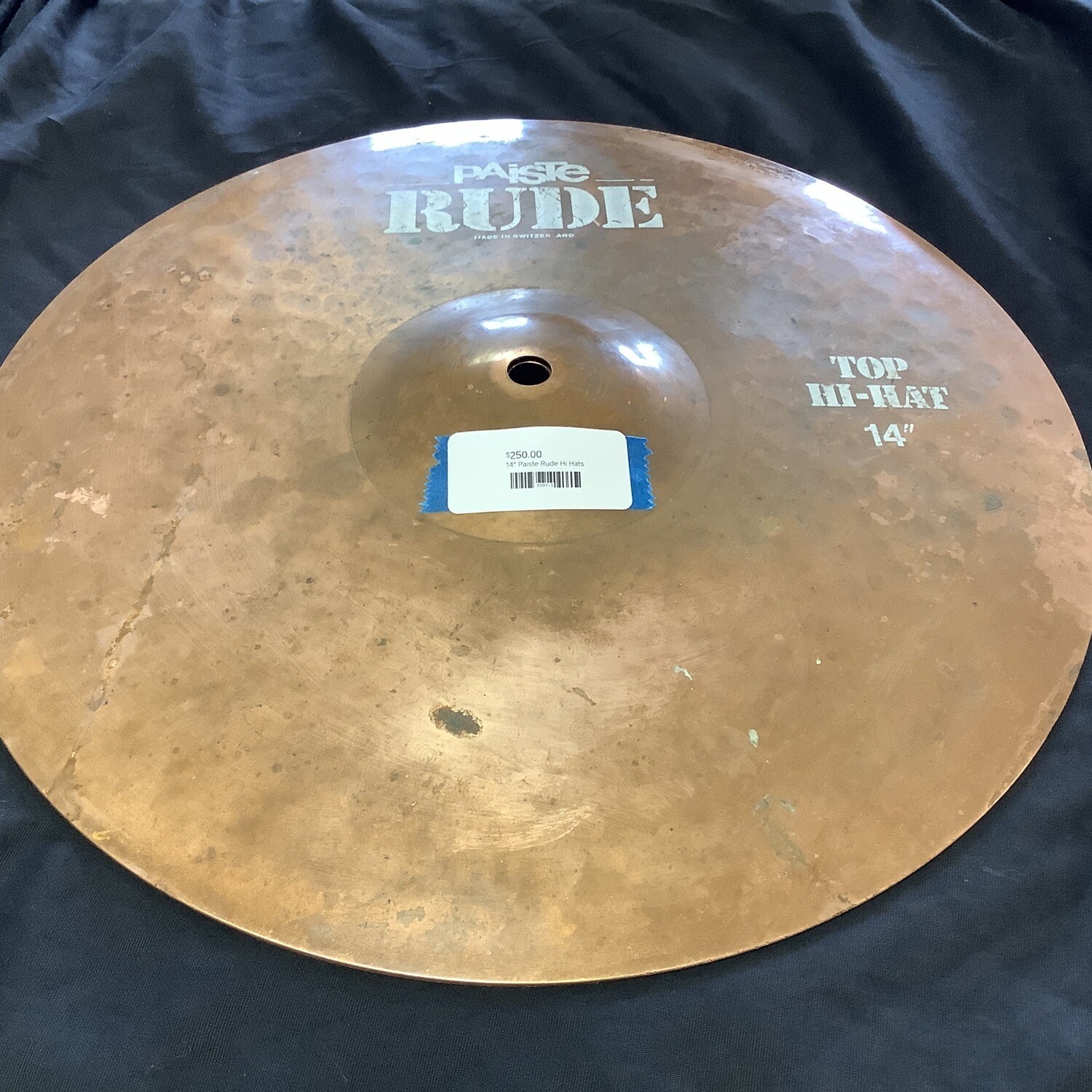 14" Paiste Rude Hi Hats
