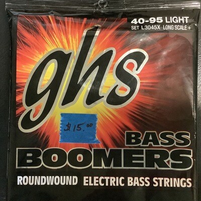 GHS 4-String Bass Boomers Light Long Scale 40-95