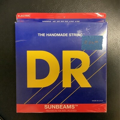 DR 5-String Sunbeams Nickel Plated 45-125