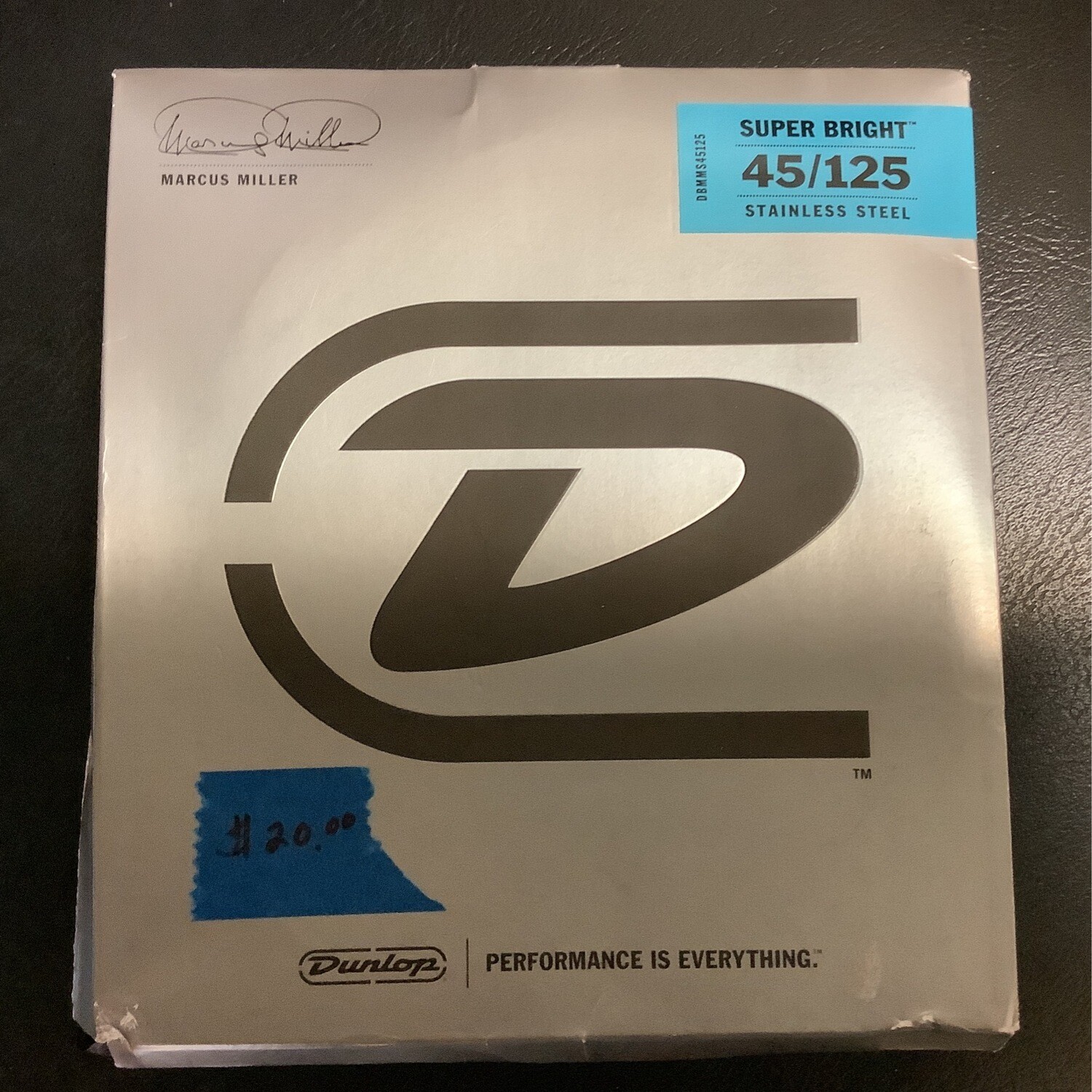 Dunlop 5-String Bass Super Bright Stainless Steel 45-125