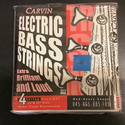 Carvin 4-String Bass Med-Heavy Gauge 45-105