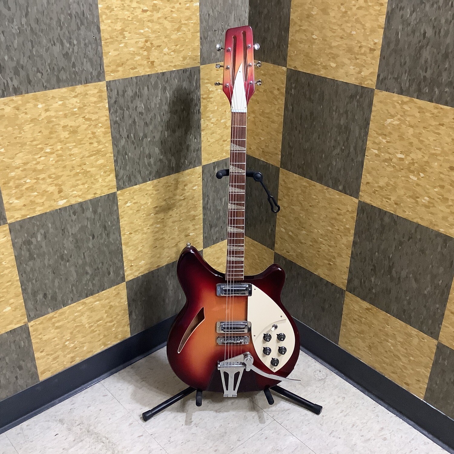 Greco Rickenbacher 360 Copy Late 70's Fireglo Guitar