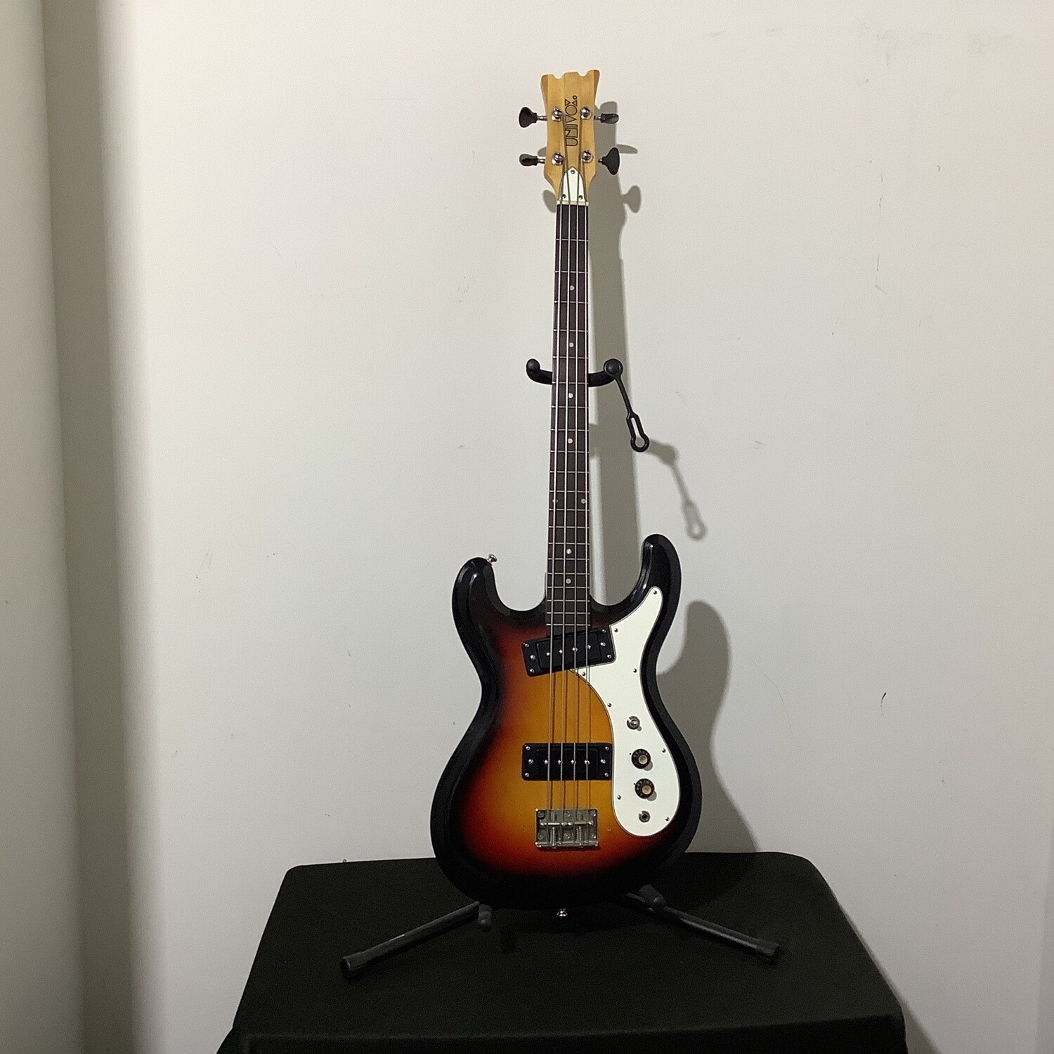 Vintage Univox Hi Flyer Bass with Chip Board Case