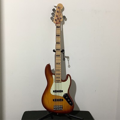 Fender 5-String American Elite Jazz Bass 2017/Bag