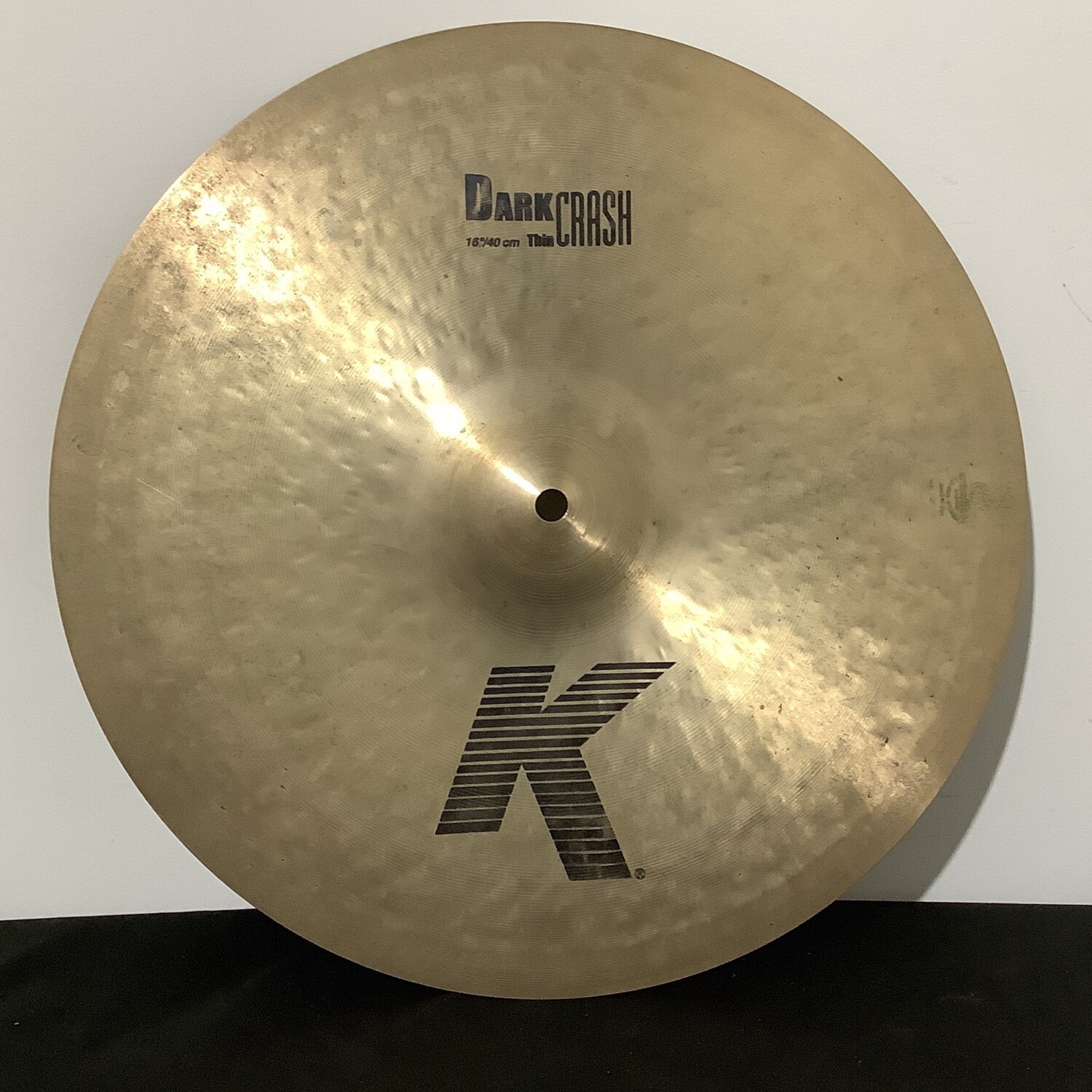 16" Zildjian K Dark Thin Crash Cymbal