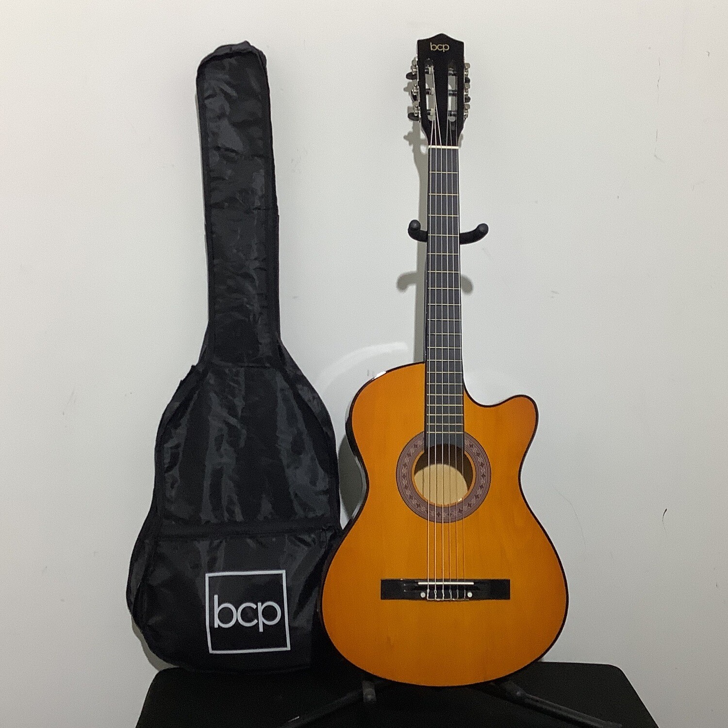 BCP Classical Nylon String Acoustic Guitar W/Bag - Natural