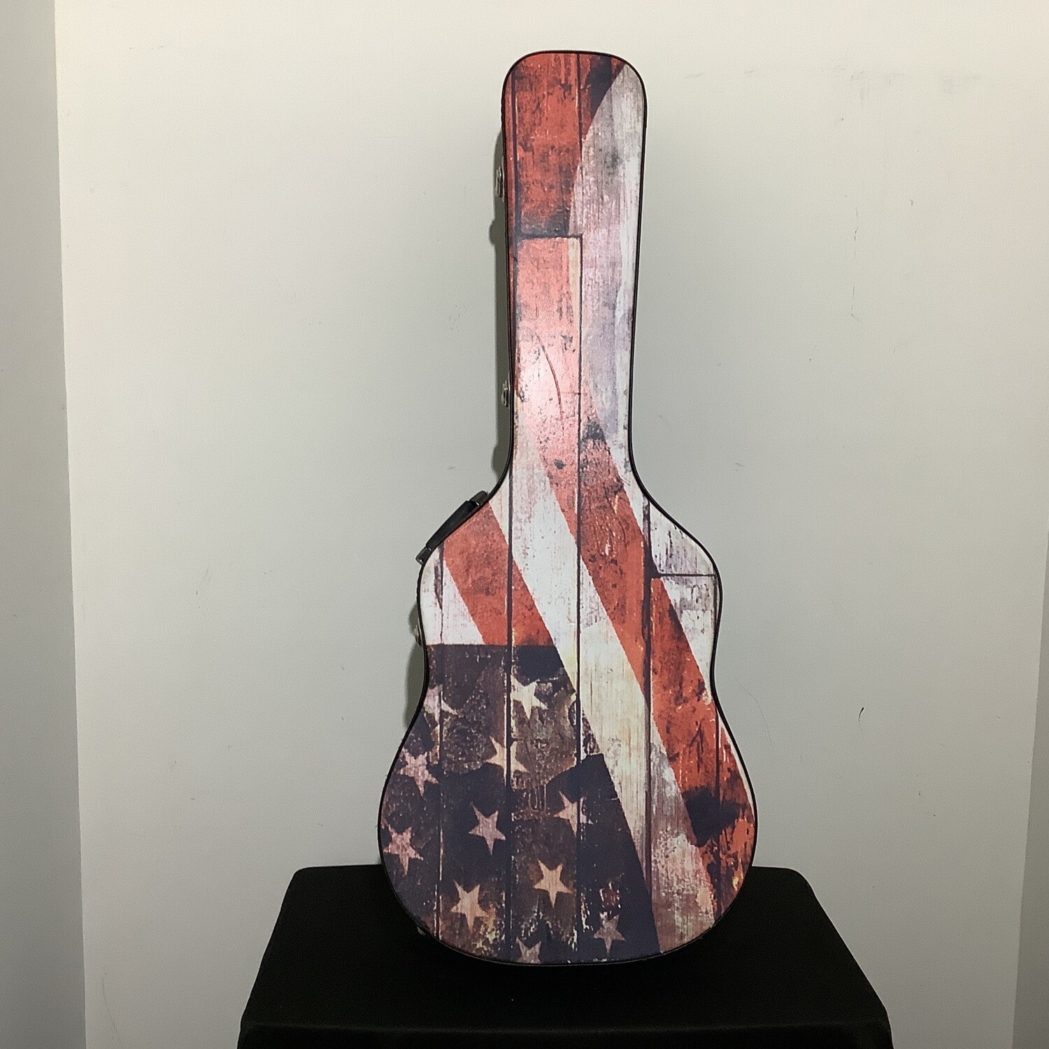 Patriotic Acoustic Guitar Hardshell Case