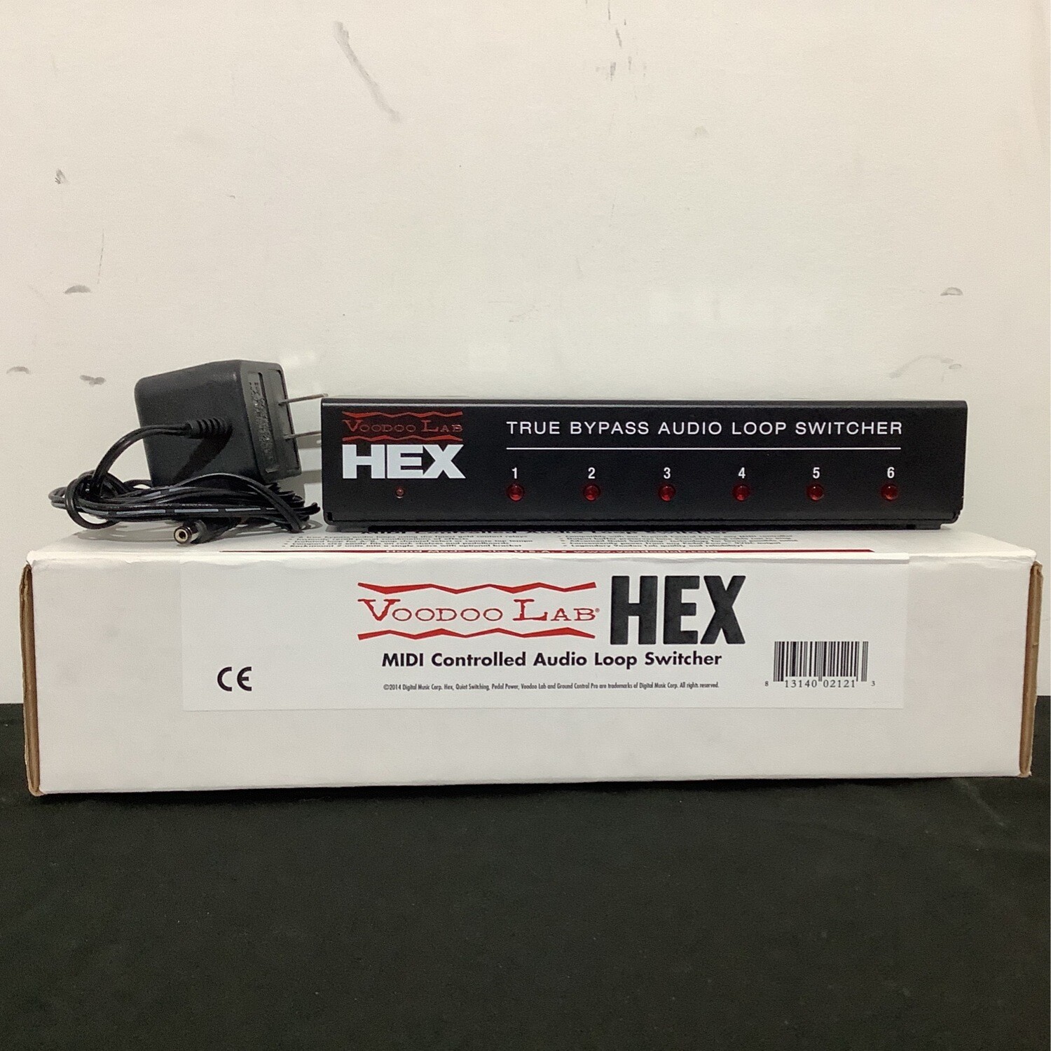 Voodoo Lab Hex True Bypass Audio Loop Switcher