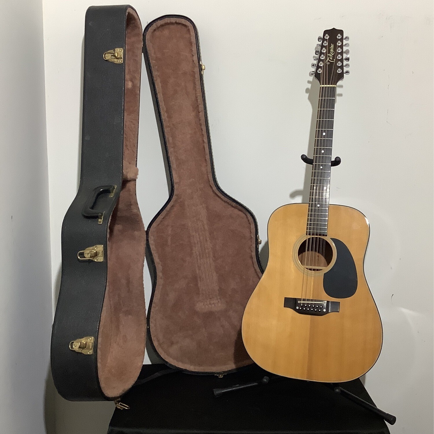 Takamine Vintage MIJ Acoustic Electric Guitar Model EF385 W/Case Takamine Vintage MIJ Acoustic Electric Guitar Model EF385 W/Case