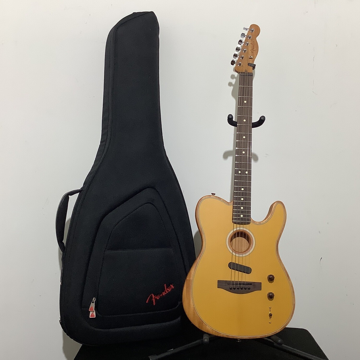Fender Acoustasonic Player Telecaster Acoustic Electric Guitar W/Bag