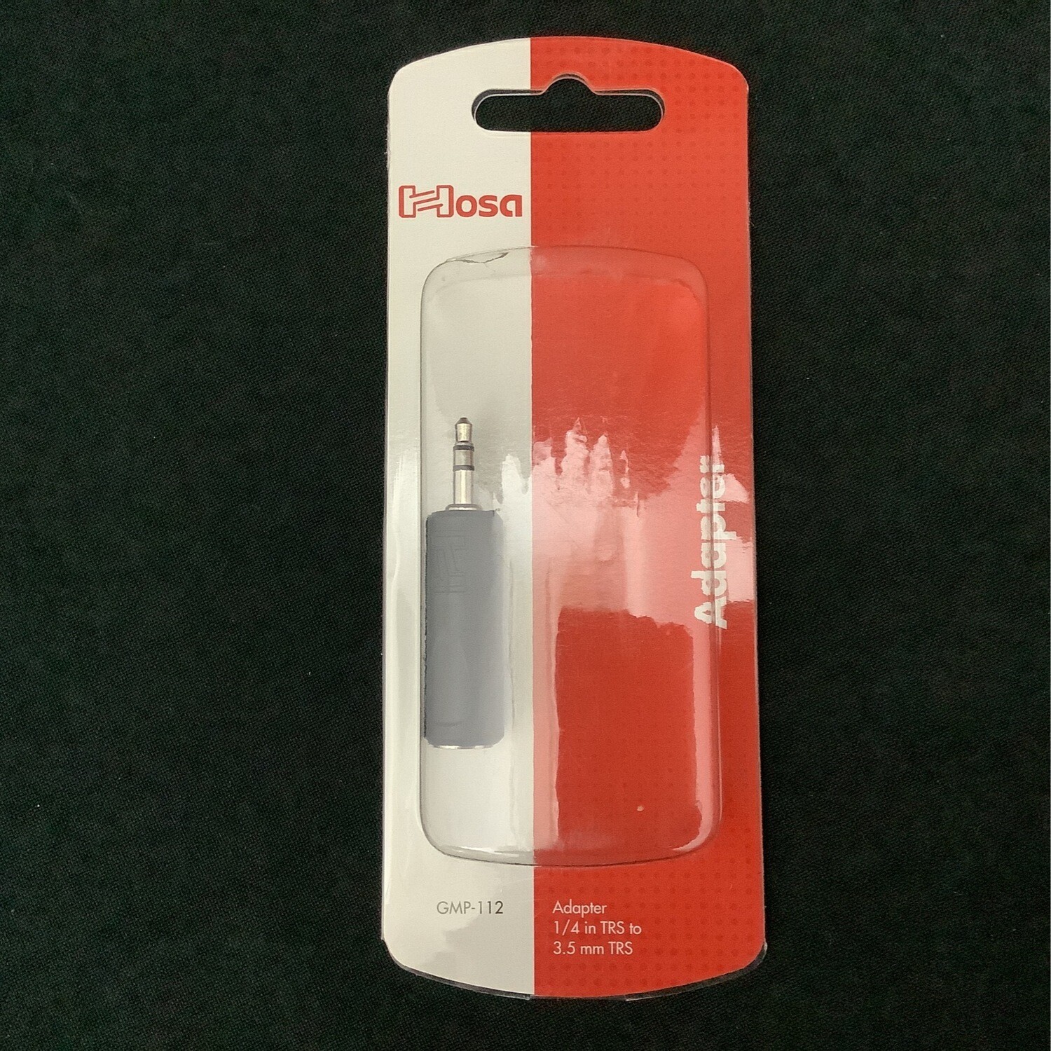 Hosa 1/4 in TRS to 3.5 mm TRS Adapter
