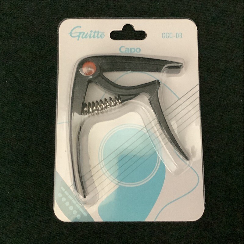 Guitto Guitar Capo Black