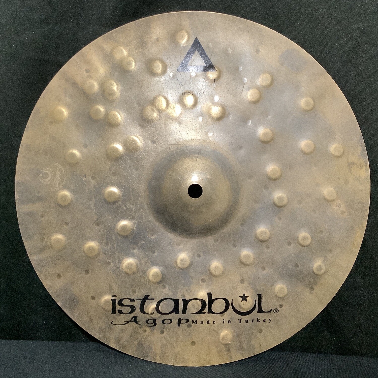13" Istanbul Agop Xist Dry Dark Crash Cymbal