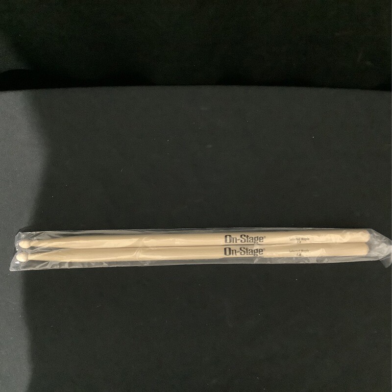 On Stage Selected Maple Wood 5A Drumsticks