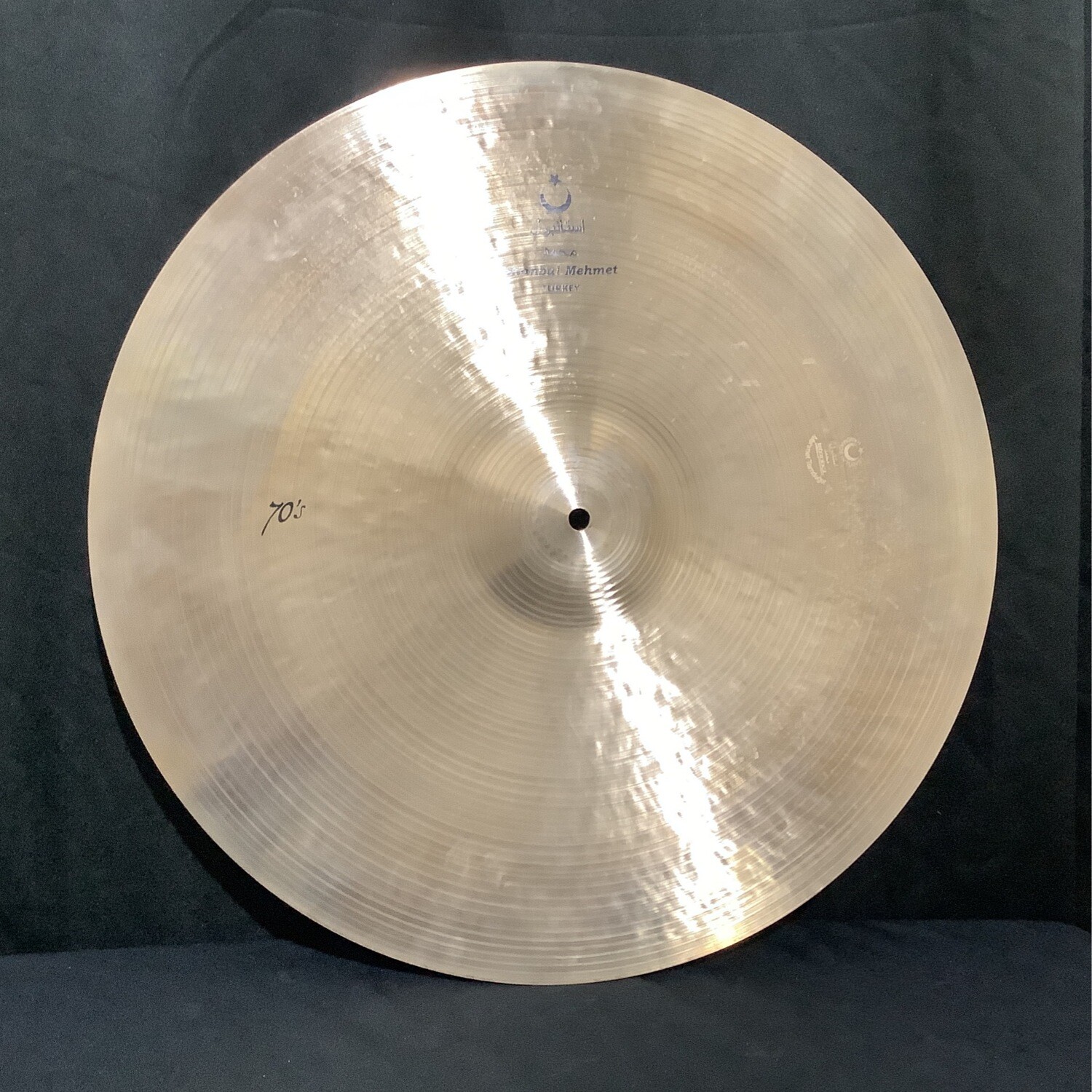22" Istanbul Mehmet Nostalgia Series 70's Ride Cymbal