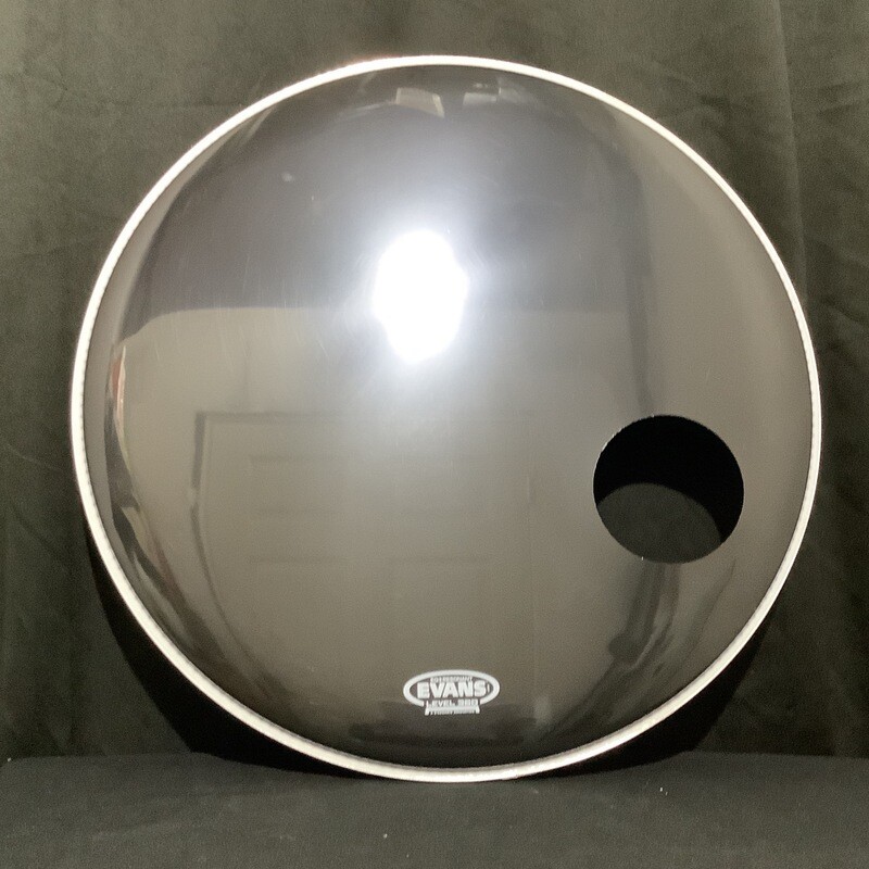 Evans 24" EQ3 Reso Black Bass Drumhead