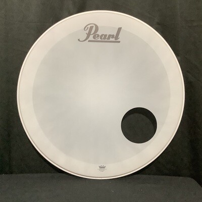 Pearl 24" White Coated Front Bass Drumhead
