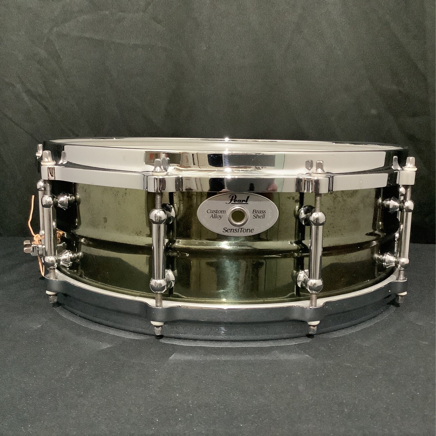 Pearl Custom Alloy Sensitone Brass Snare Drum 14" x 5 1/2"