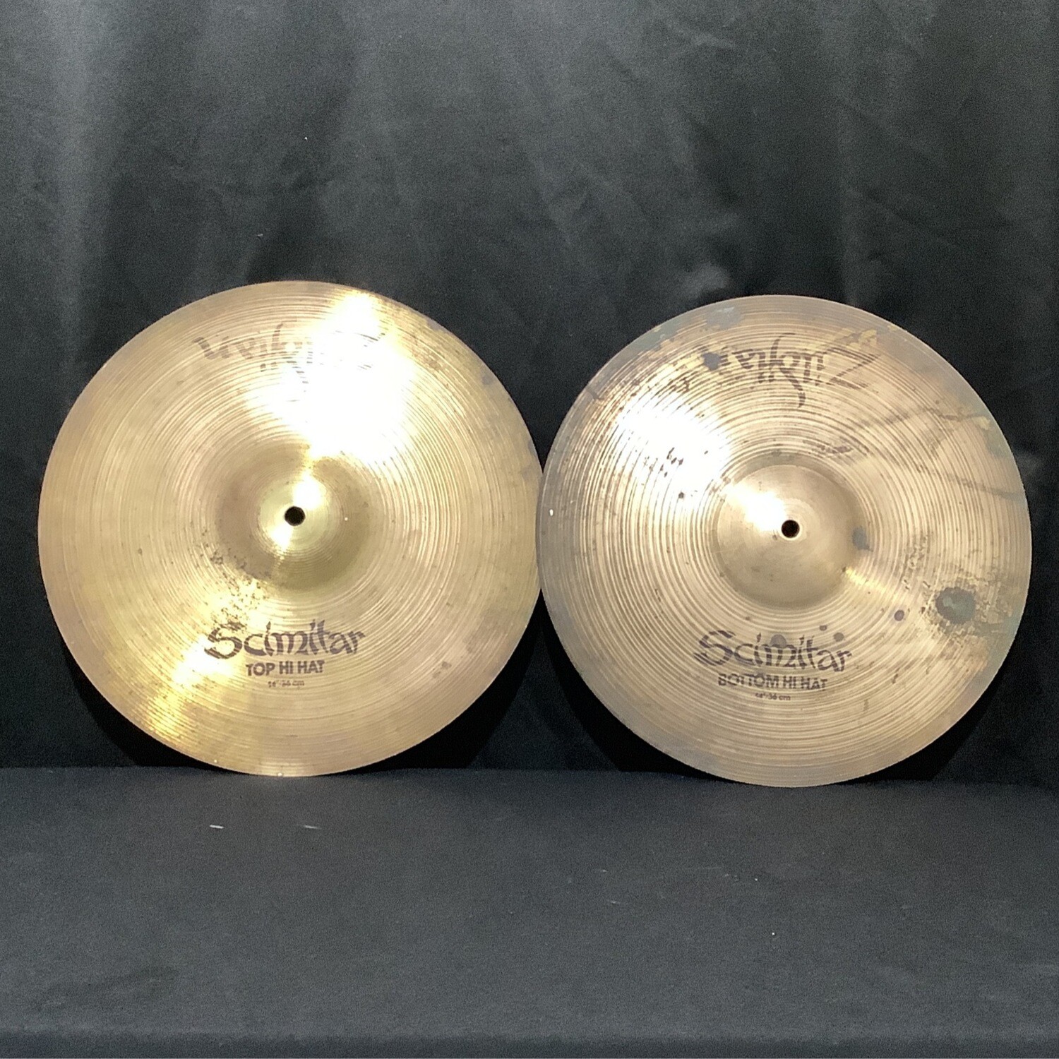 Zildjian 14" Scimitar Hi Hat Cymbals