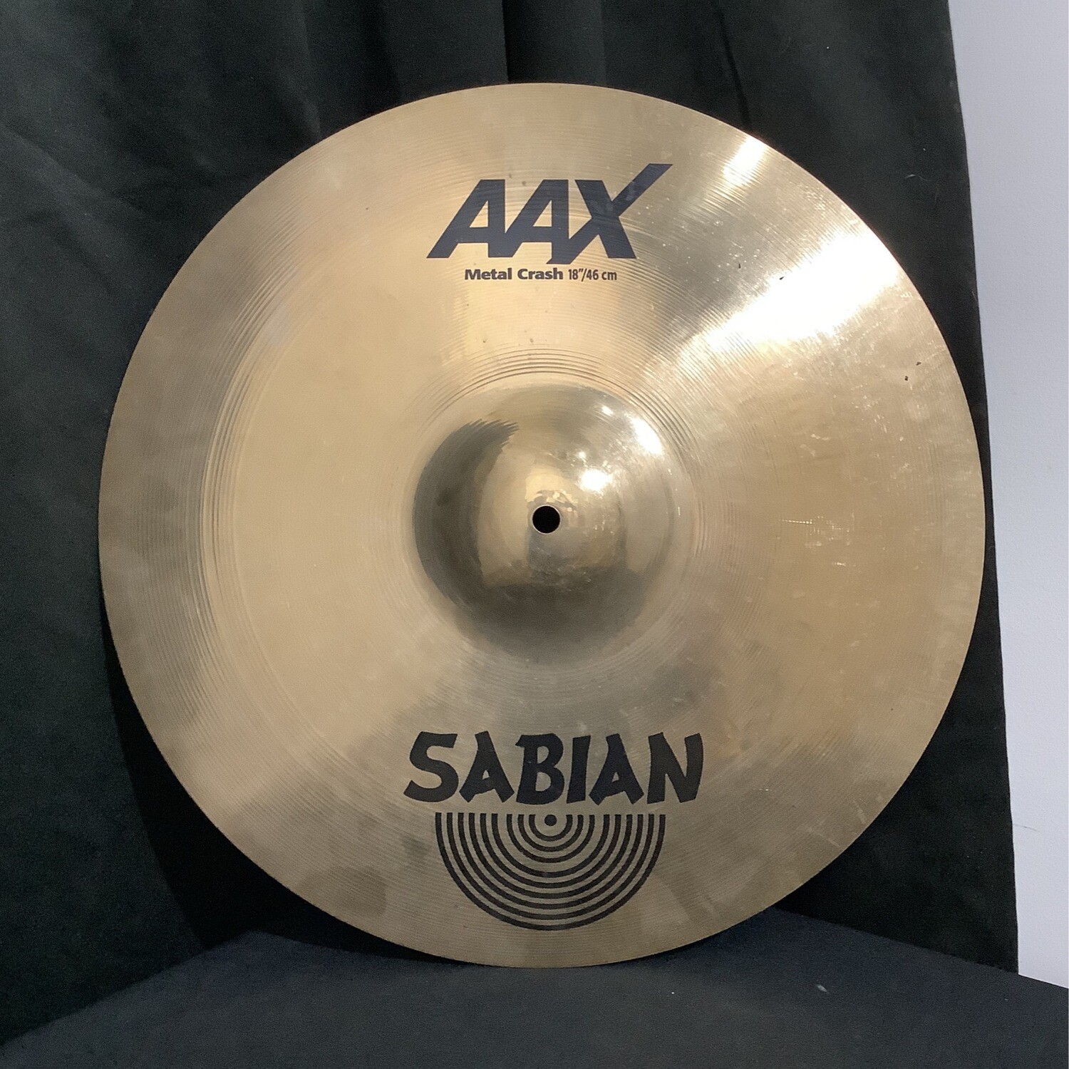 18" AAX Sabian Metal Crash Cymbal