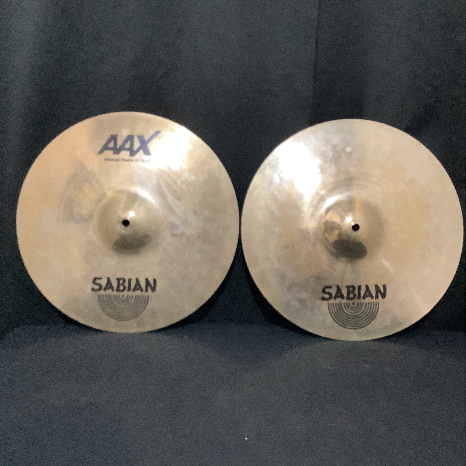 14" AAX Sabian Metal Hi Hats