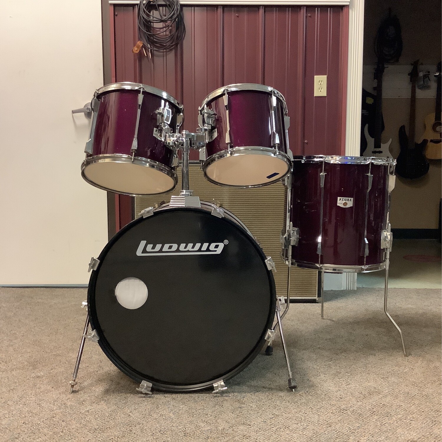Tama Rockstar 12, 13, 16, and 22 Drum Set