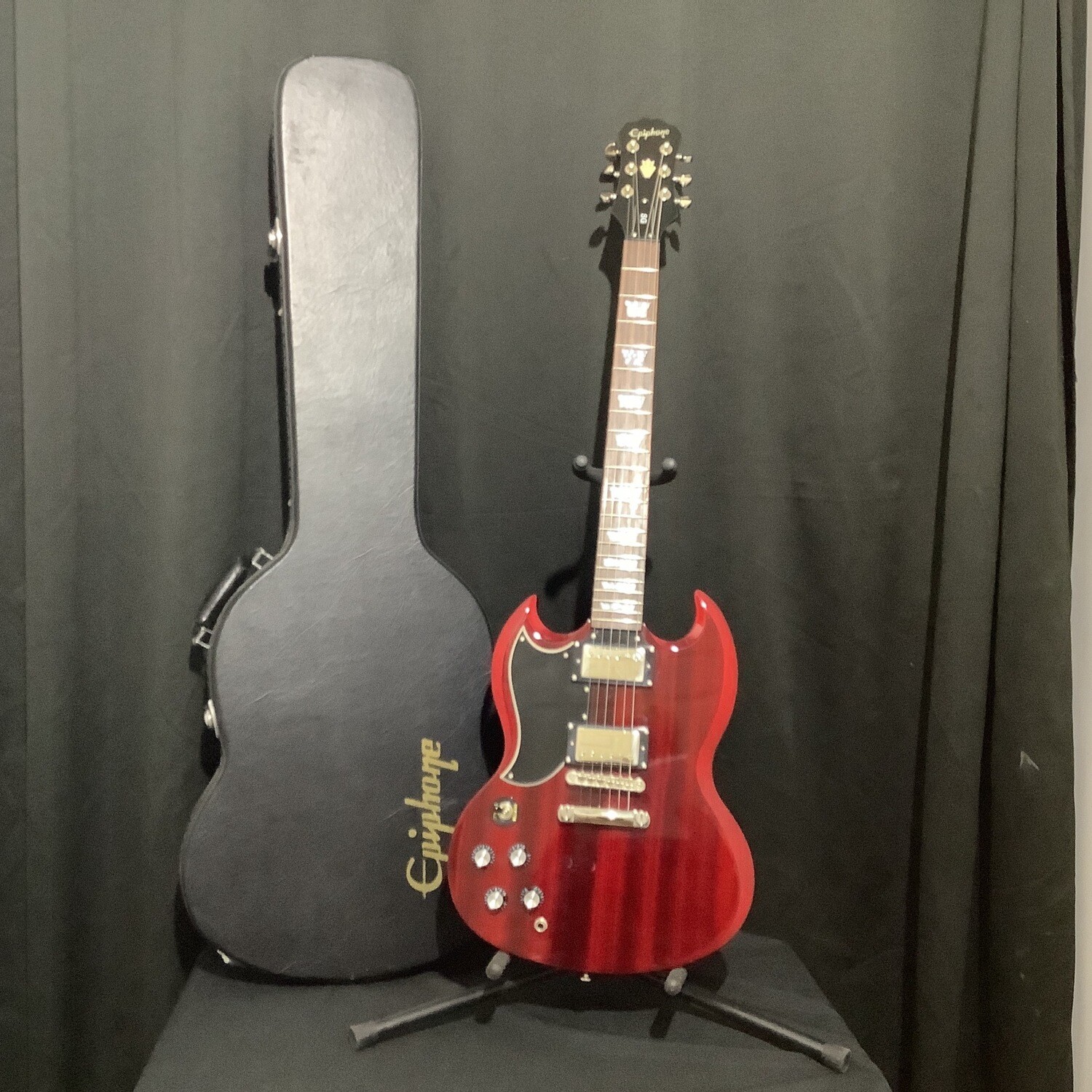 2009 Epiphone SG Left-Handed Electric Guitar WCase