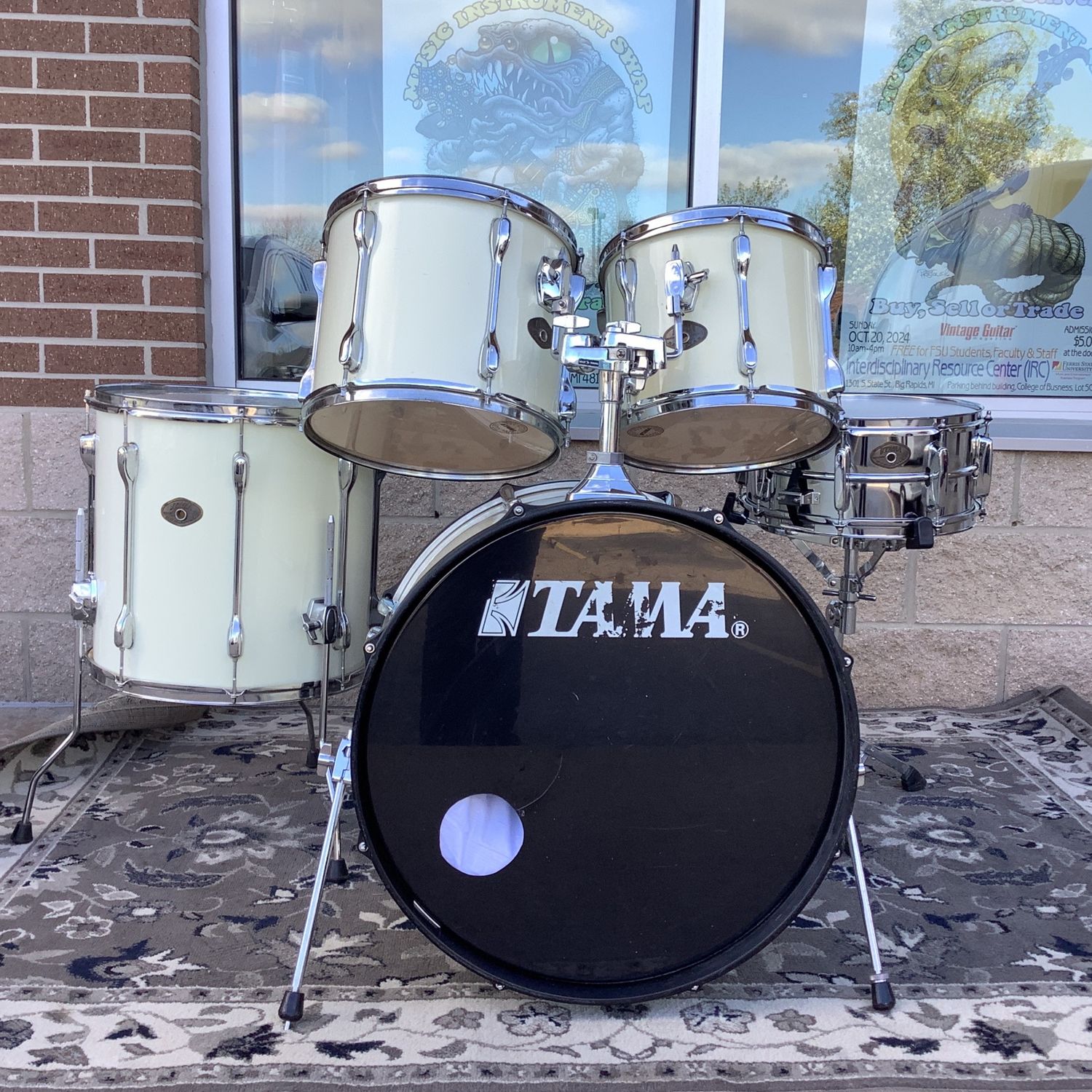 Tama Rockstar 12, 13, 16, 22 and 14" x 6 1/2" Snare