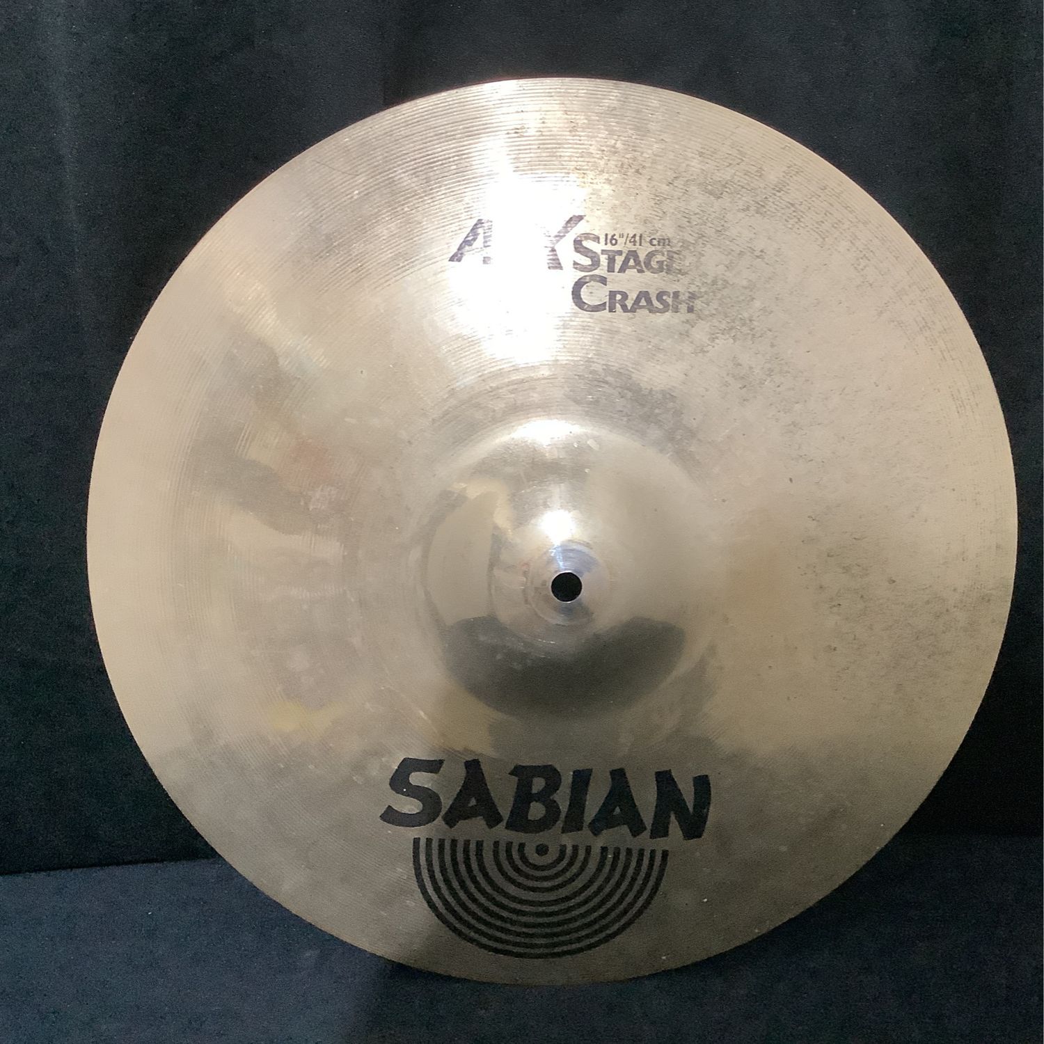 16" Sabian AAX Stage Crash Cymbal