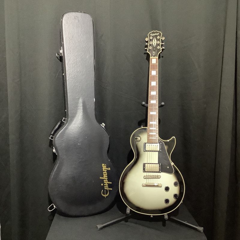 2010 Epiphone Les Paul Custom Electric Guitar Made in China w/Case