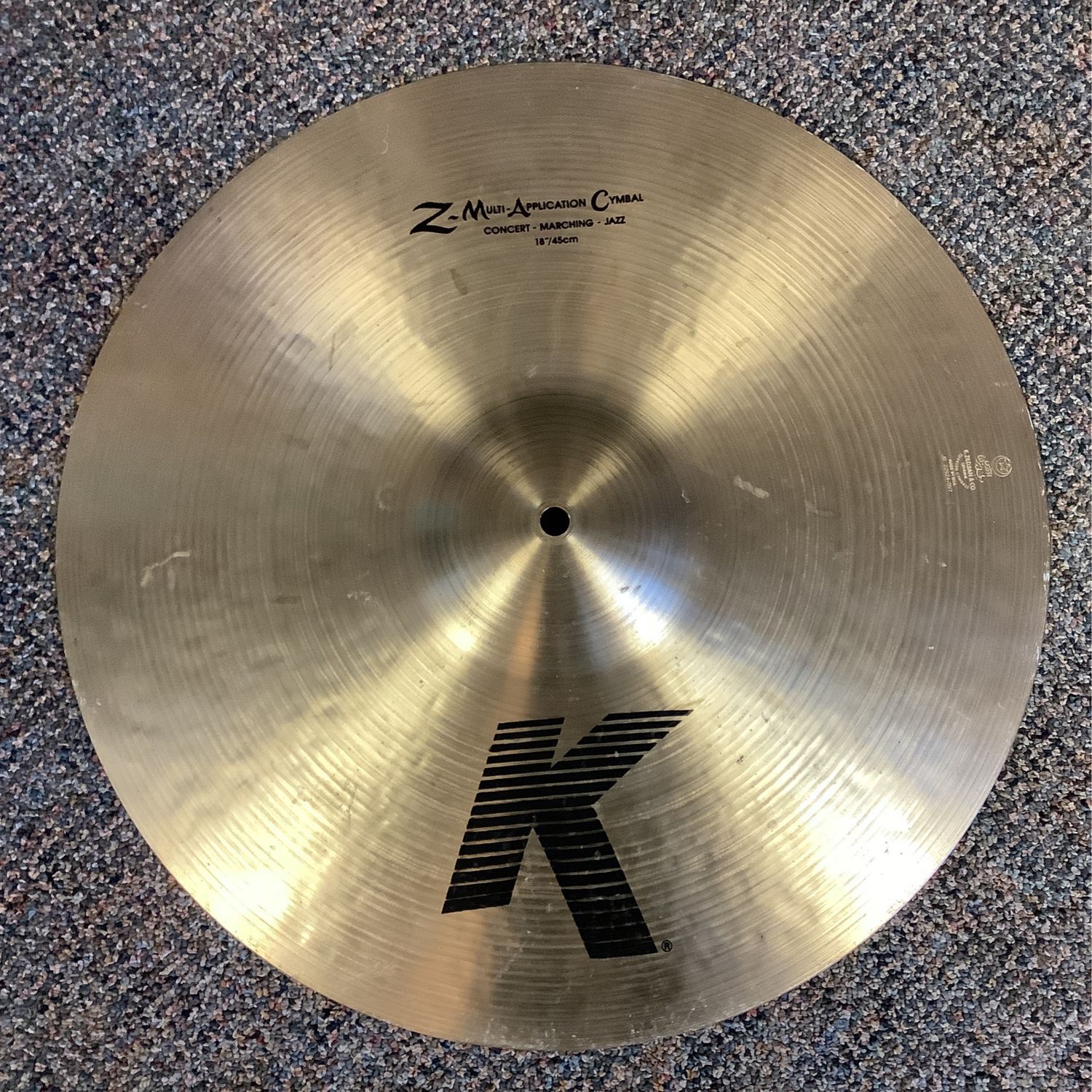18" Zildjian K MAC Crash Cymbal