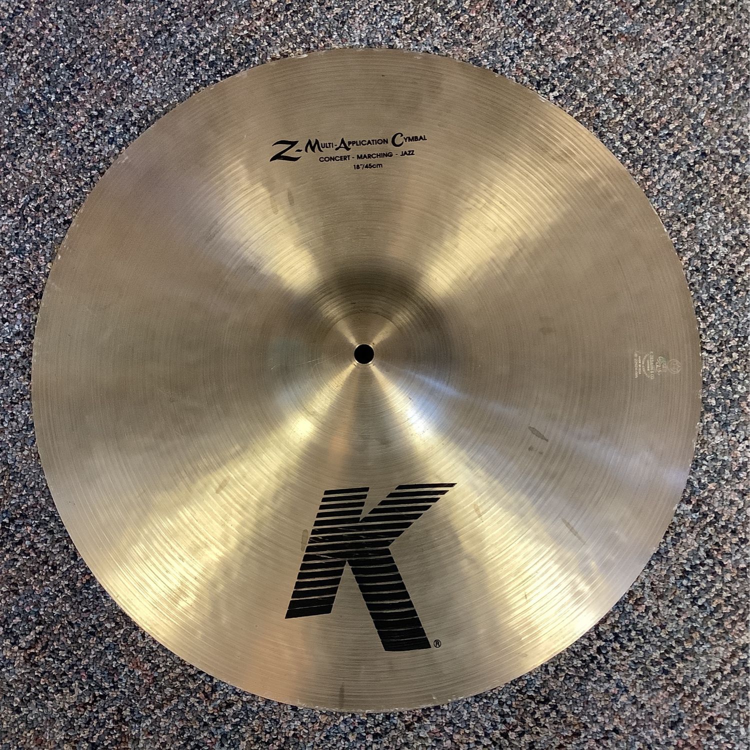 18" Zildjian K MAC Crash Cymbal