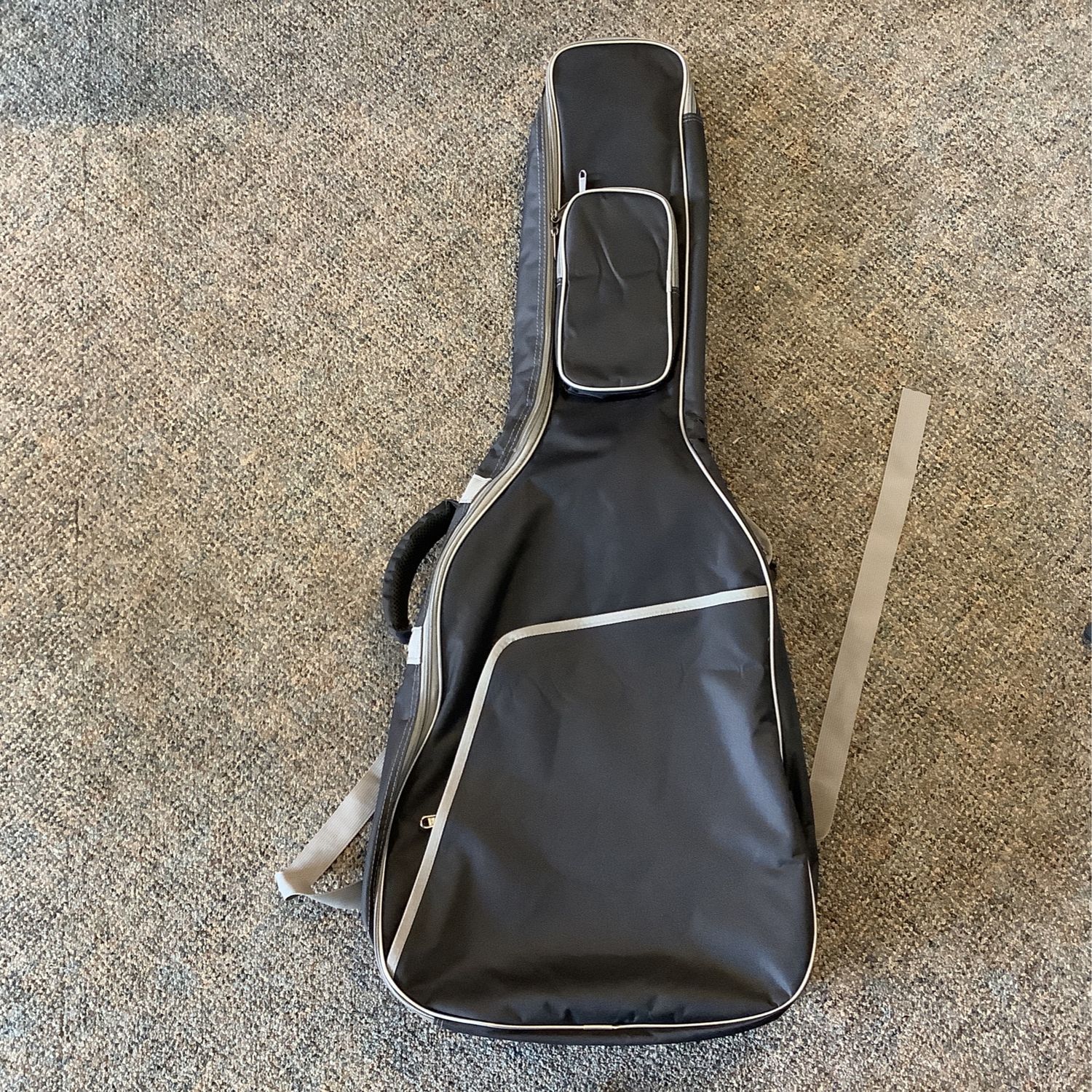 Dreadnought Acoustic Guitar Padded Gig Bag (Black)