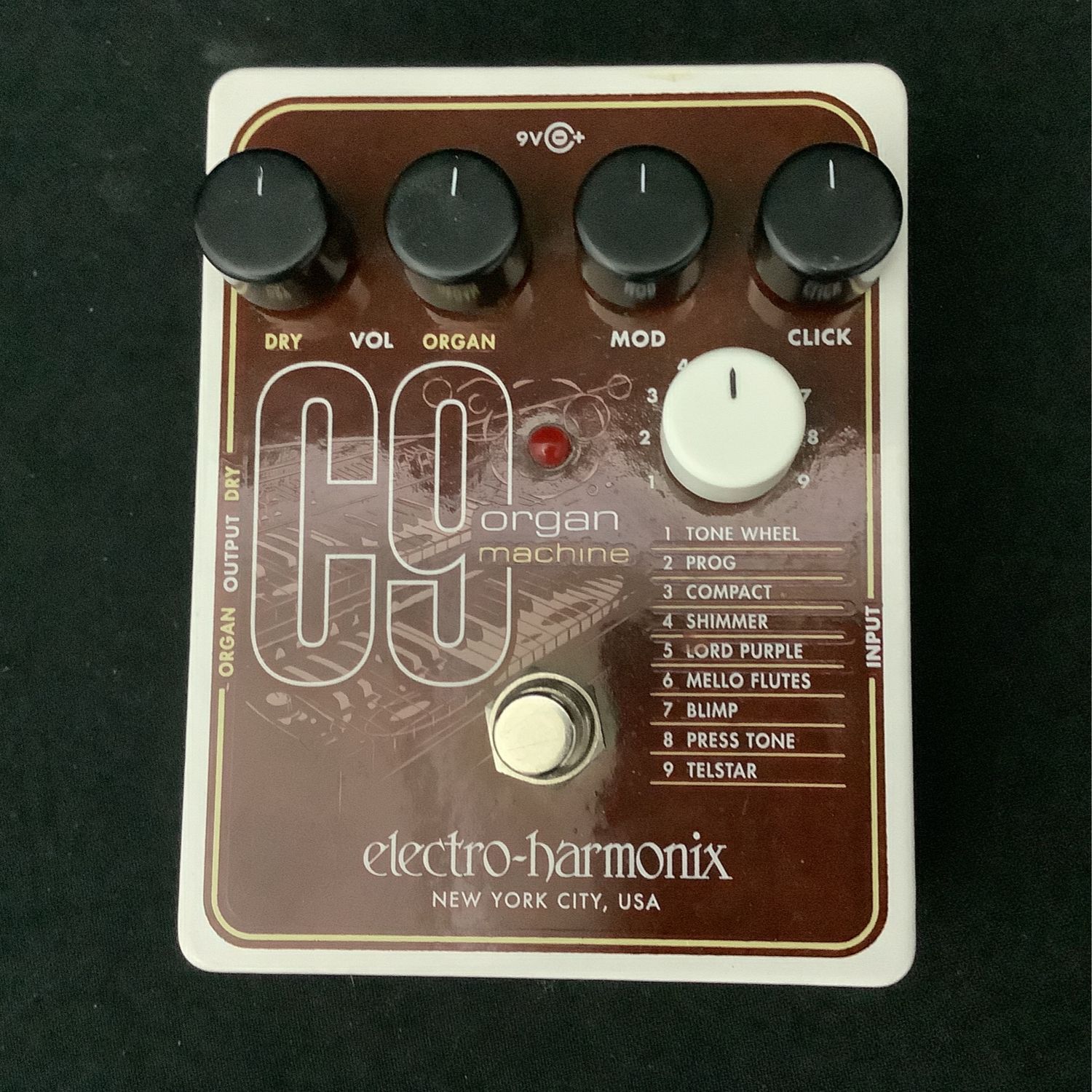 Electro-Harmonix C9 Organ Machine Guitar Pedal