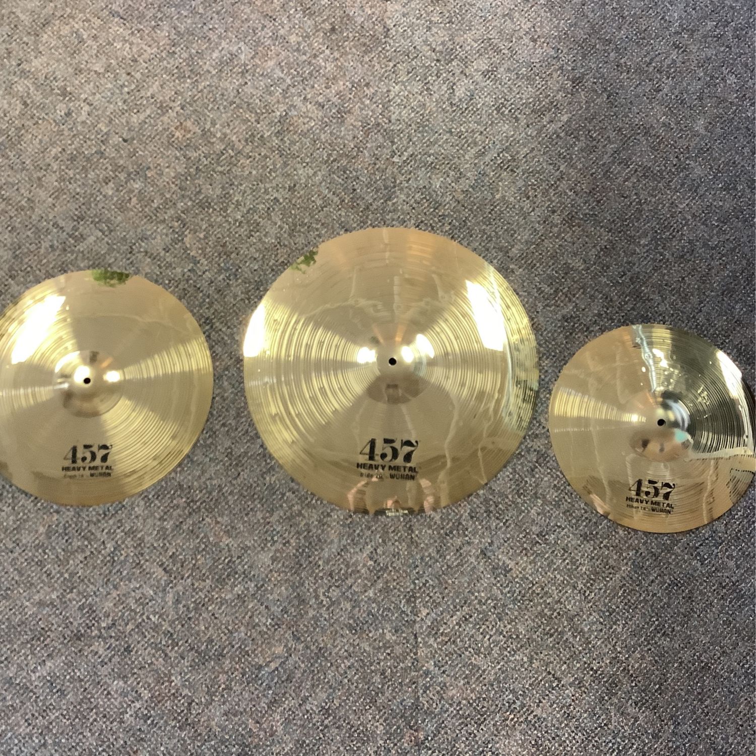 Wuhan 457 Heavy Metal Cymbal Package