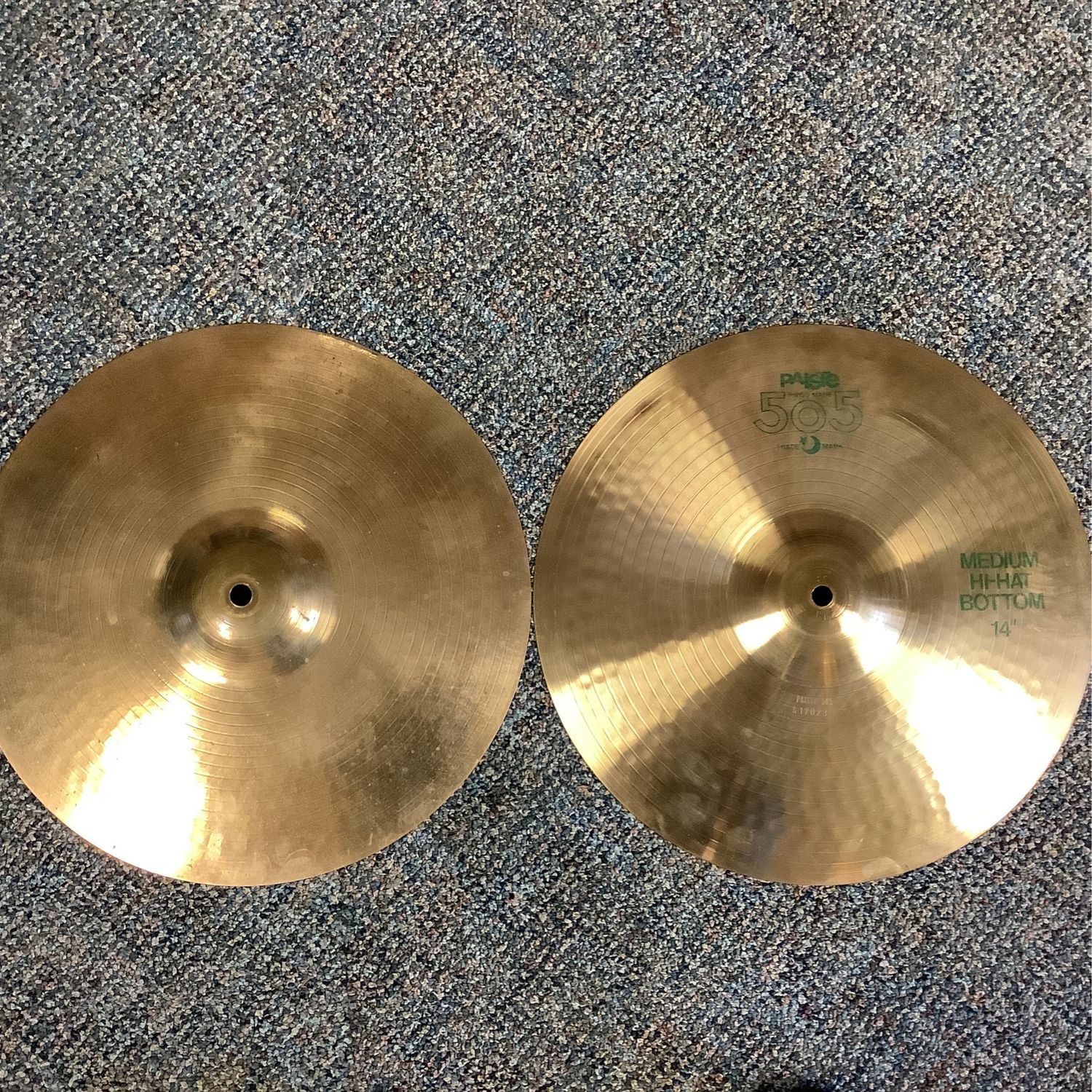 14" Paiste 505 Hi Hats