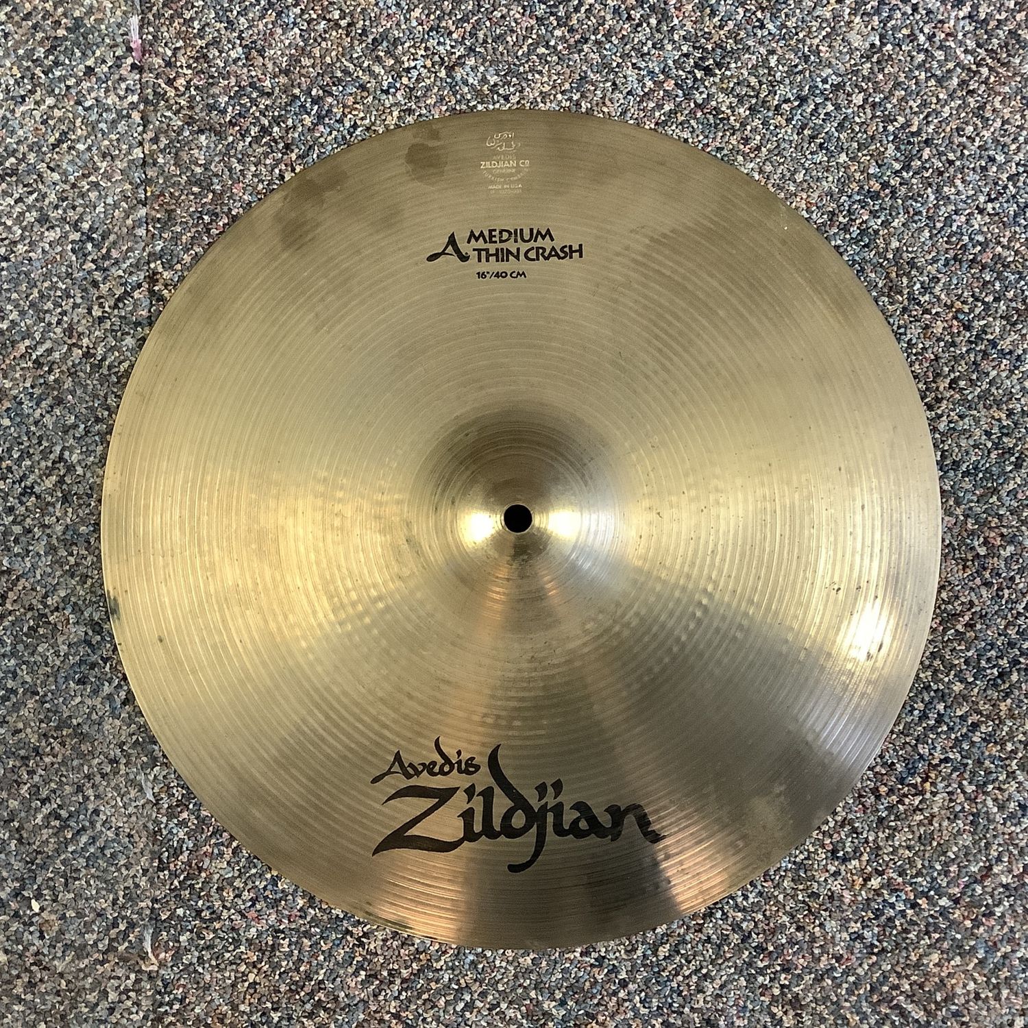 16" Zildjian A Medium Thin Crash Cymbal