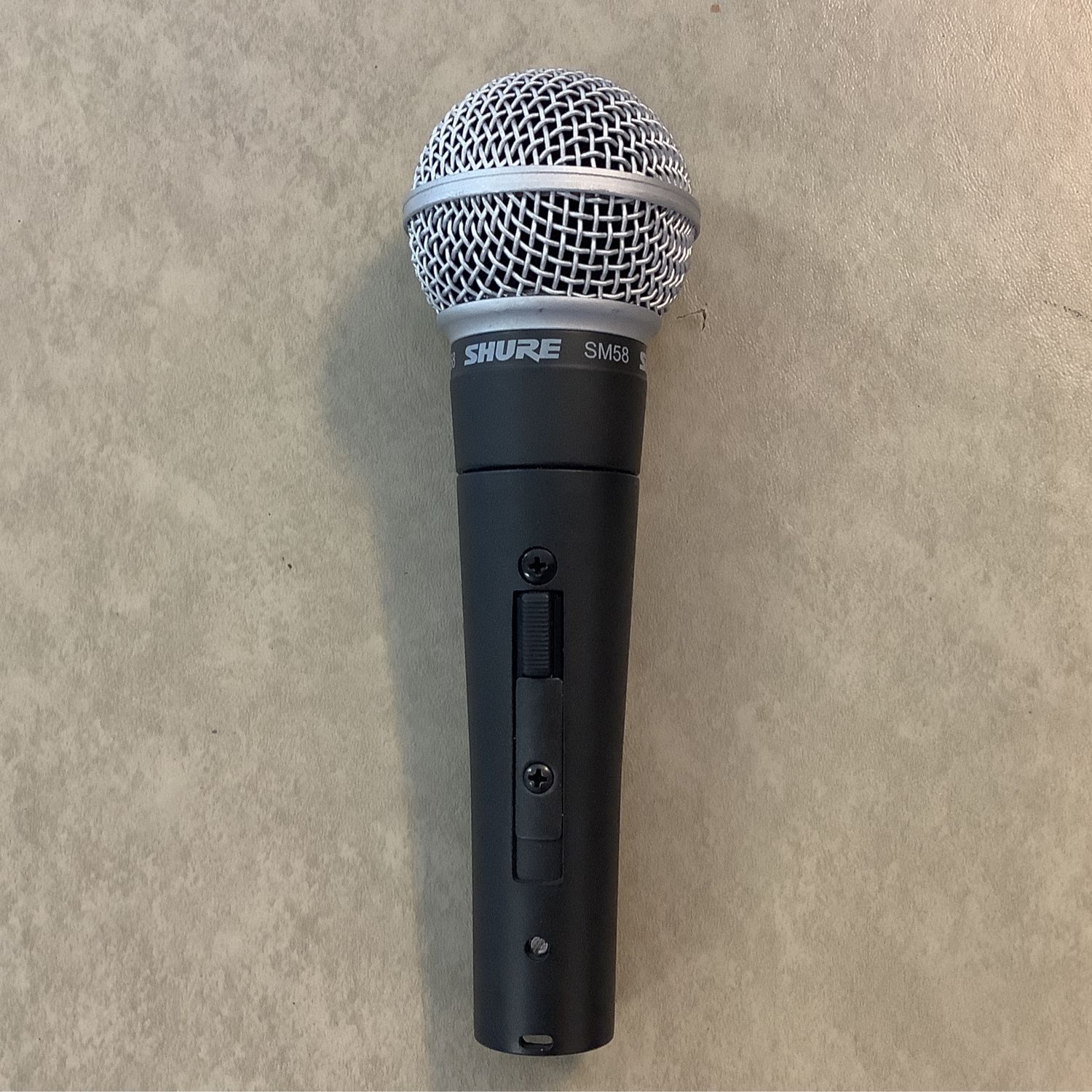 Shure SM58 w/Switch