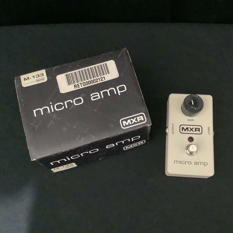 MXR M-133 Micro AMP Gain/Boost Guitar Pedal