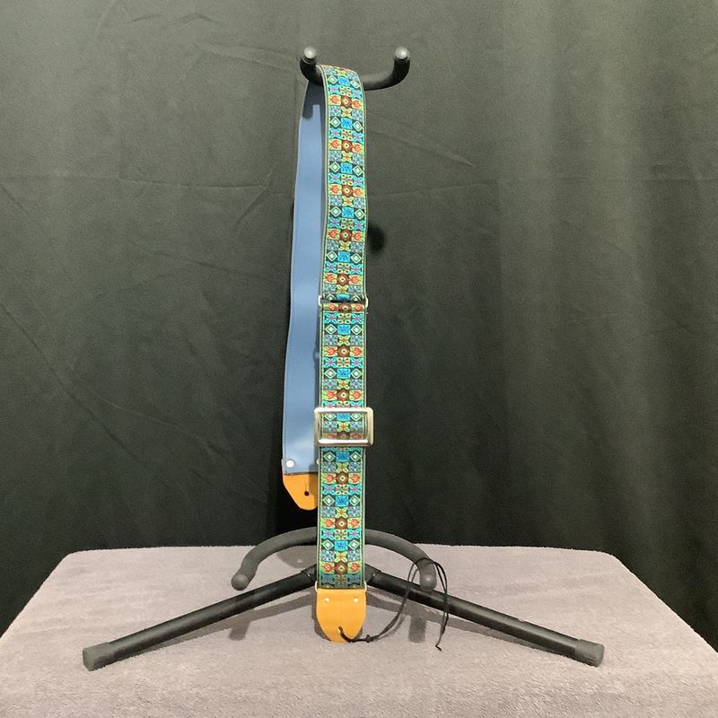 X's and O's Tapestry Guitar Strap
